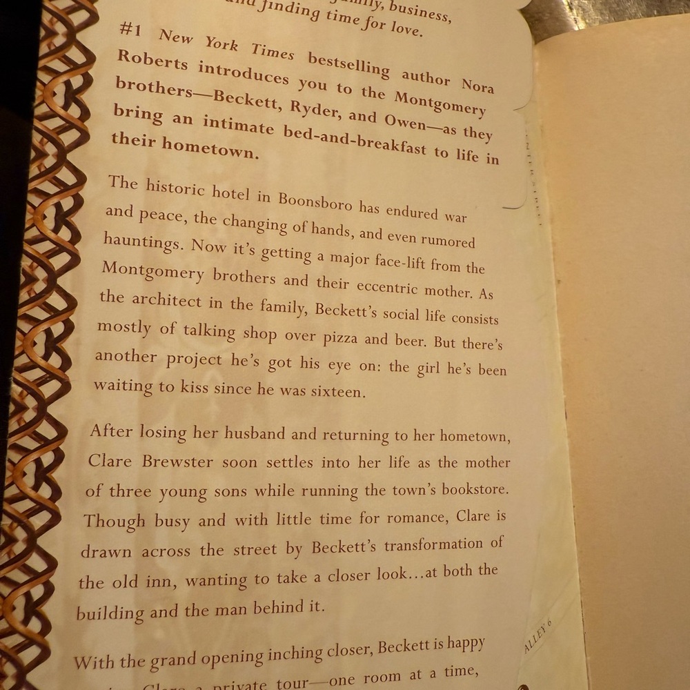 Nora Roberts Coffee Table Book Set - Pink and Brown - Picture 3 of 4